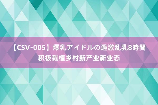 【CSV-005】爆乳アイドルの過激乱乳8時間 积极栽植乡村新产业新业态
