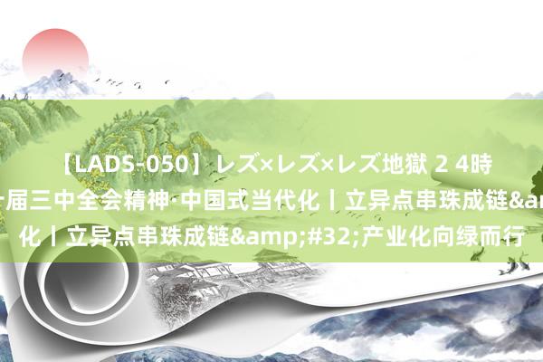 【LADS-050】レズ×レズ×レズ地獄 2 4時間 深入学习贯彻党的二十届三中全会精神·中国式当代化丨立异点串珠成链&#32;产业化向绿而行