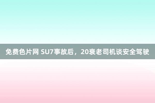 免费色片网 SU7事故后，20衰老司机谈安全驾驶